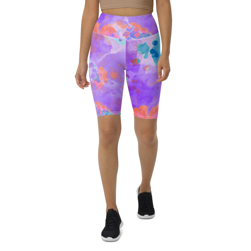 Biker Shorts Purple Pastel | peace-lover