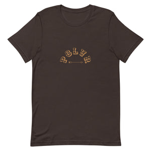 Chocolate brown t-shirt PCLVR | peace-lover