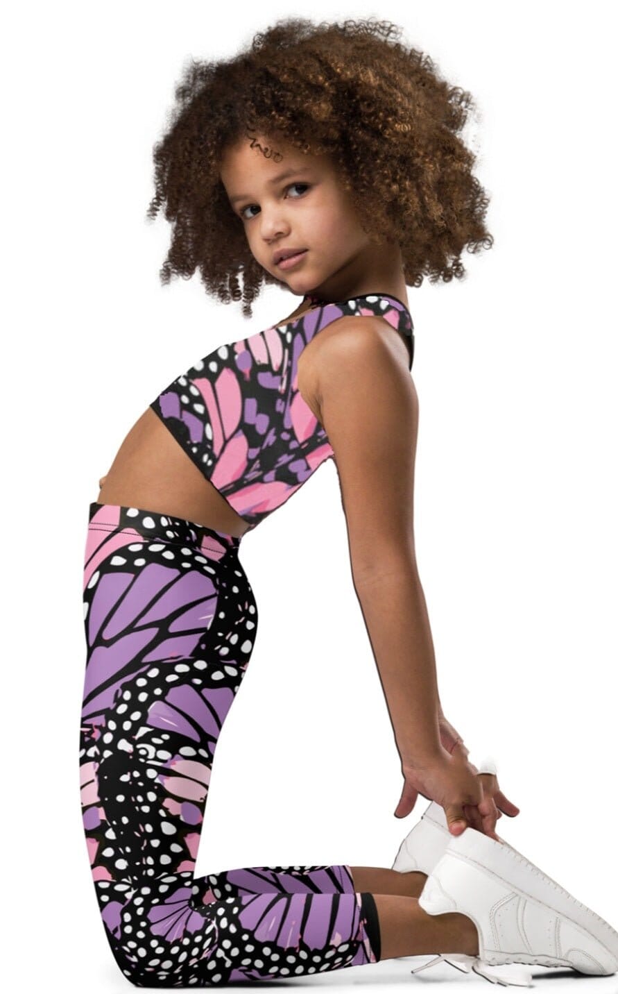 Girls Leggings with matching top Butterfly | peace-lover