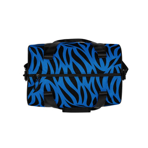 Gym bag Blue Neon Geo print | peace-lover
