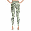 green leopard leggings - 8