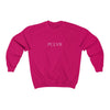Hot Pink Womens Sweatshirt PCLVR | peace-lover