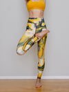 Marble Leggings Black and Gold | peace-lover