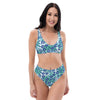 Matching Couples Swimwear Tropical Blue | peace-lover