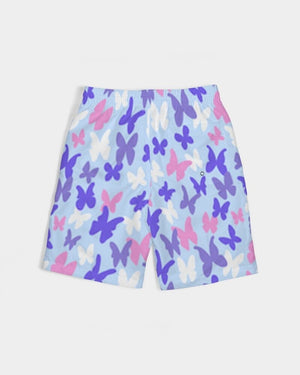 Matching Kids Swimsuit Butterflies - One piece girls swimsuit and boys swim shorts | peace-lover