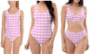 Mommy and me Gingham swimsuit - Multiple colors - available separately | peace-lover