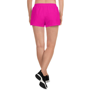 hot pink board shorts for women neon pink swimshorts running shorts - 0