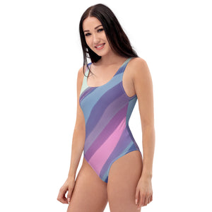one-piece swimsuit swirl - 3