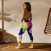 Pop Art Leggings Neon Collage | peace-lover