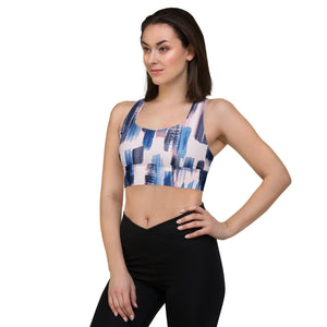 Printed sports bra Paint | peace-lover