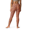 Printed Yoga Leggings Colorful Leopard | peace-lover