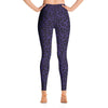 Printed Yoga Leggings - Purple Leopard - Printed Leggings for Women