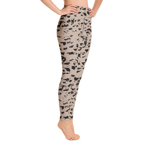 Printed Yoga Leggings - Cheetah