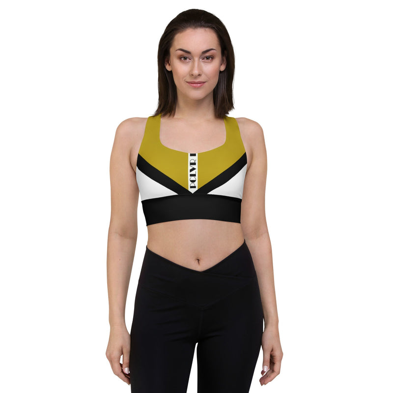 Sports bra Black and Gold | peace-lover