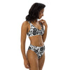 Vintage print bikini high-waisted - available in 3 colors with matching cover up | peace-lover