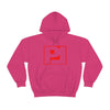 Women's Hoodie Hot Pink Neon Heliconia | peace-lover 2