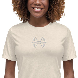 Women's Relaxed T-Shirt Logo | peace-lover