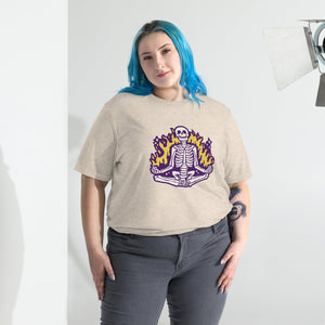 Women's tri-blend t-shirt Yoga Forever | peace-lover