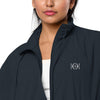 women's windbreaker jacket navy - 12