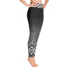 Aztec Yoga Pants black and white - patterned leggings - 3