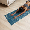 Yoga mat Dark Floral | peace-lover